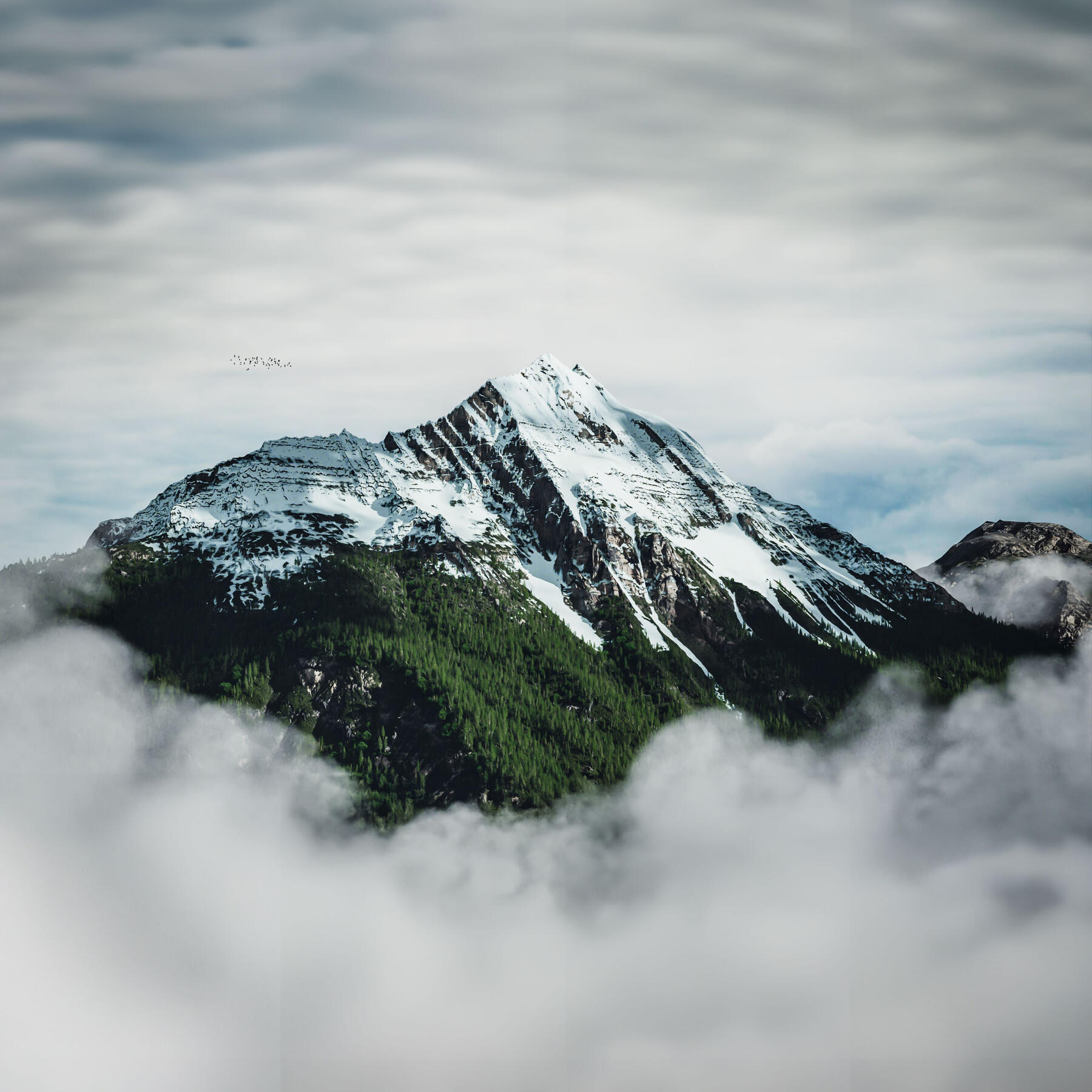Mountain Peak environment render